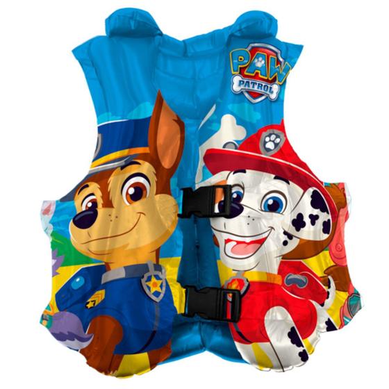 Imagem de Colete Patrulha Canina Inflavel Infantil Boia Paw Patrol