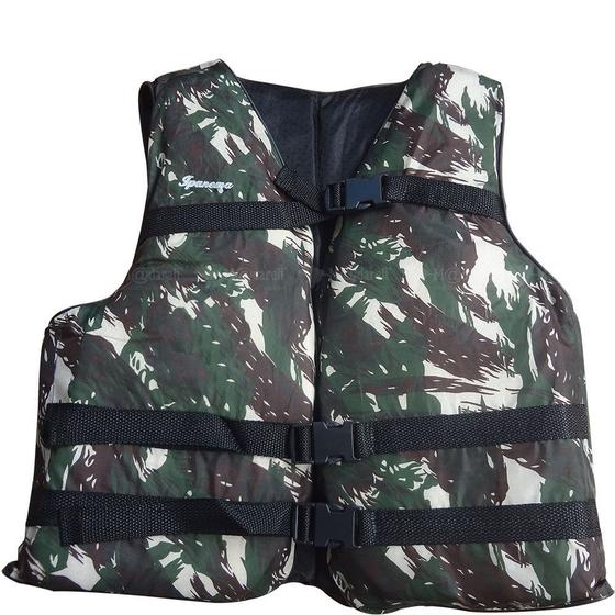 Colete Salva Vidas Camuflado Ipanema Menor preço em Colete Salva Vidas Camuflado Ipanema