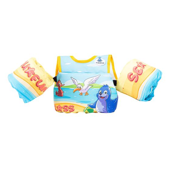 Imagem de Colete Salva Vidas Flutuador ACQUAFUN  Infantil  100% Bóia Fabricado FOCA