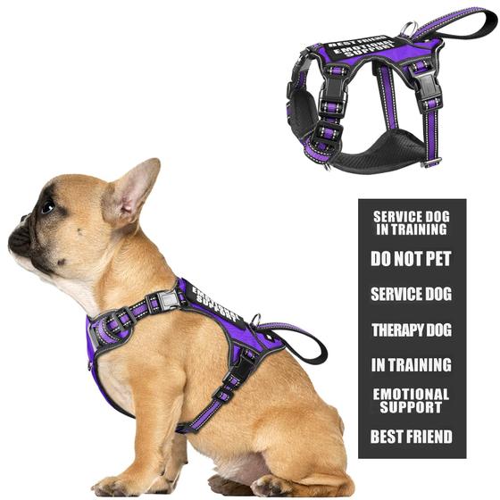 Imagem de Colete Service Dog WINSEE sem arnês de tração com 7 adesivos