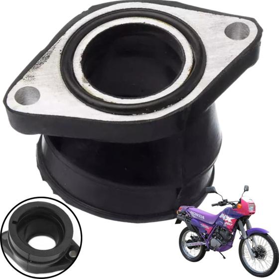 Imagem de Coletor De Admissão Xr 200R Nx 200 Com Anel Modelo Original
