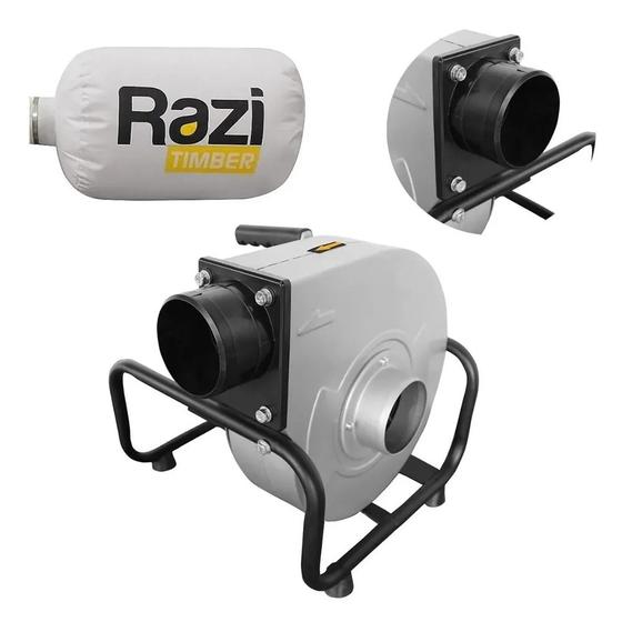 Imagem de Coletor de Pó de 49 Litros para Máquina de Bancada 1100w Razi