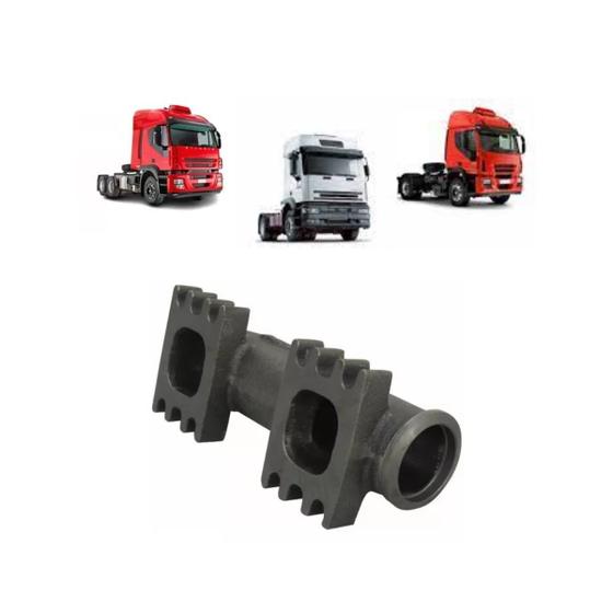 Imagem de Coletor escapamento dianteiro/traseiro motor - stralis/ cavallino/cursor 504030843