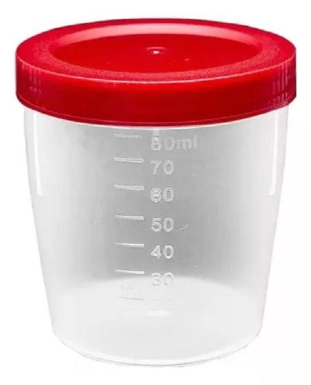 Imagem de Coletor Universal 80ml Sem Caixa - 3Bplasticos