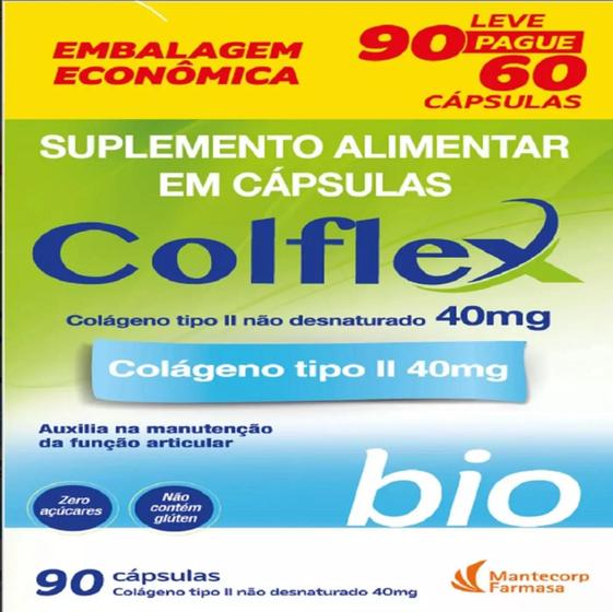 Imagem de Colflex Bio Tipo Ii 90 Cápsulas