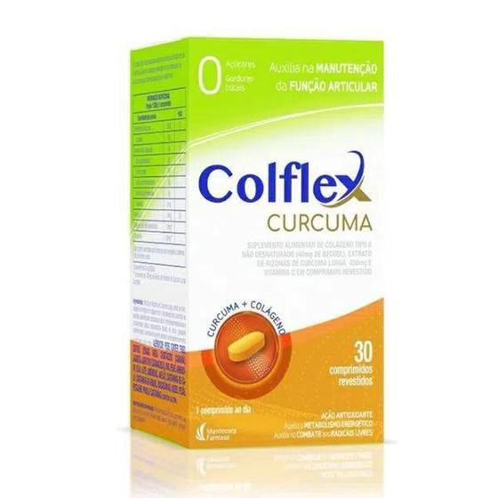 Imagem de Colflex Cúrcuma c/ 30 Comprimidos