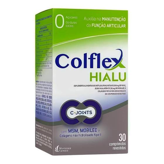 Imagem de Colflex hialu colágeno com 30 comprimidos
