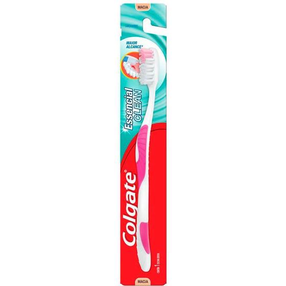 Imagem de Colgate escova dental essencial clean macia com 1 unidade