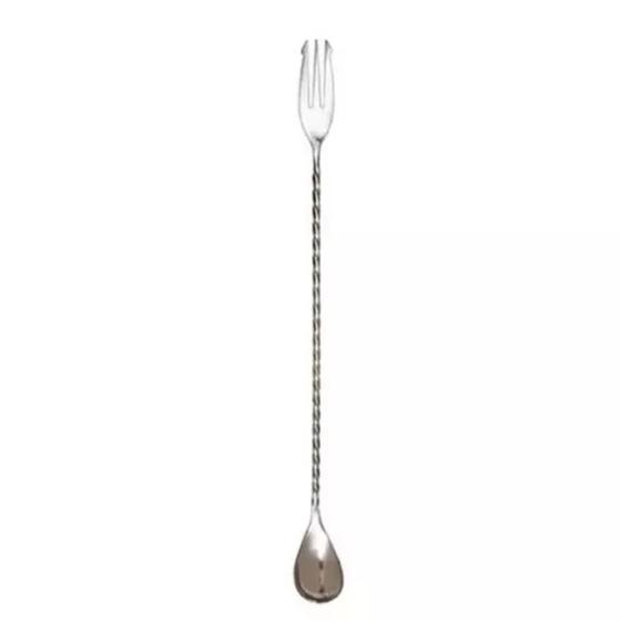 Imagem de Colher bailarina tridente 30cm inox