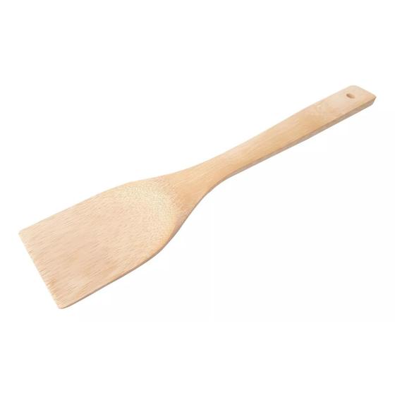 Imagem de Colher Bambu Quadrada 30 Cm Arroz Sushi Hanguiri