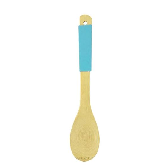 Imagem de Colher Cabo Silicone Nature Plus 30Cm Bambu