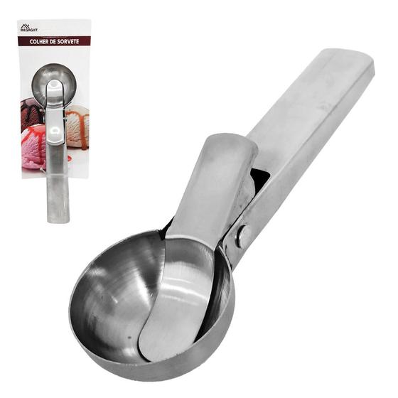 Imagem de Colher / concha de sorvete de inox 18cm