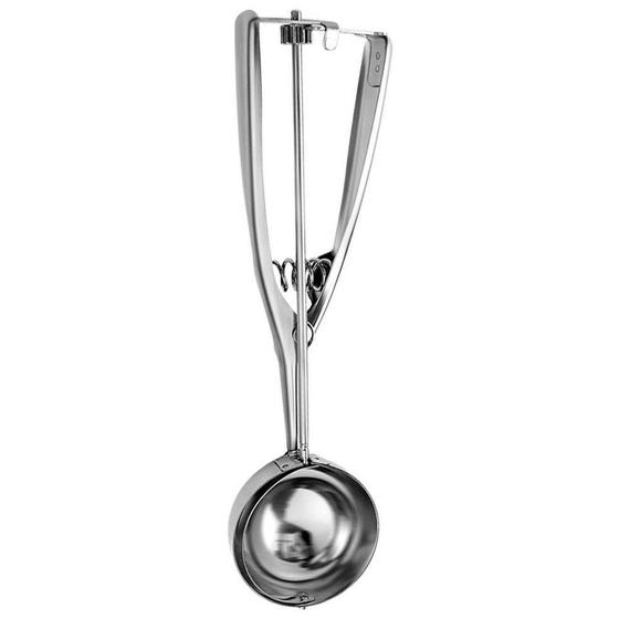 Imagem de Colher Concha Pegador De Sorvete Ejetor Bolas Em Aço Inox - CLINK