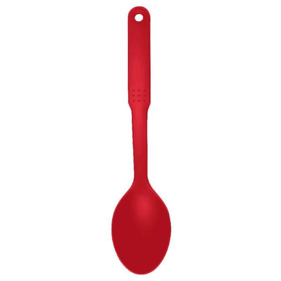 Imagem de Colher de Arroz de Nylon Vermelho 29cm - Casambiente