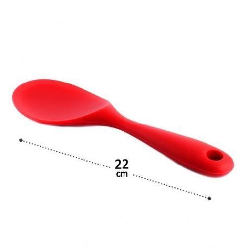 Imagem de Colher De Arroz Silicone 22 Cm Vermelho