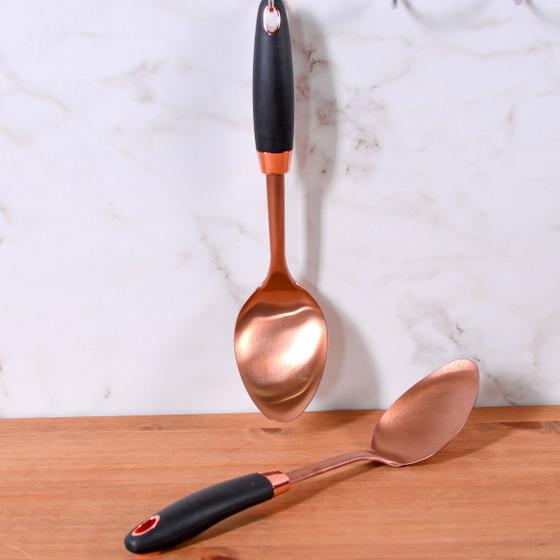 Imagem de Colher de Cobre 34Cm Resistente SORTIDO - Bene Casa