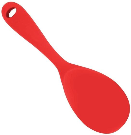 Imagem de Colher De Servir De Silicone Vermelho