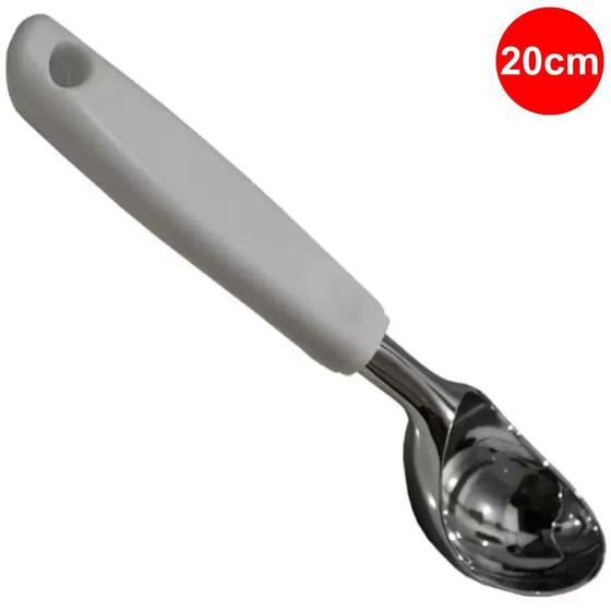 Colher de Sorvete em Aço Inox Linha Premium 20cm SL0394 Menor preço em Colher de Sorvete em Aço Inox Linha Premium 20cm SL0394