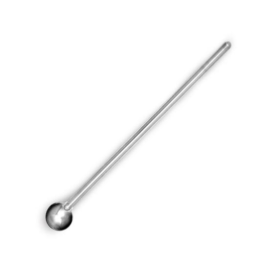 Imagem de Colher de Suco em Aço Inox Cabo Longo 30cm - Kehome