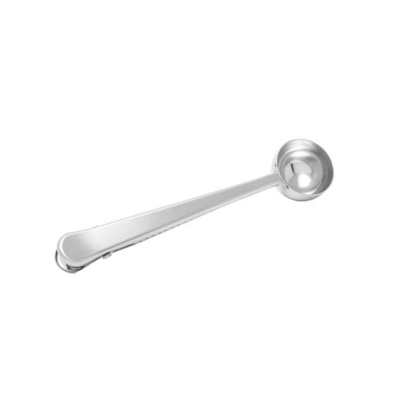 Imagem de Colher Medidora de Aço Inox com Prendedor Clipe 17cm - Lyor