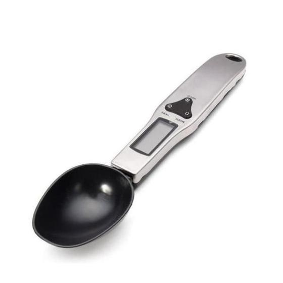Imagem de Colher Medidora Digital Inox Lcd Incluso 2 Pilhas Aa