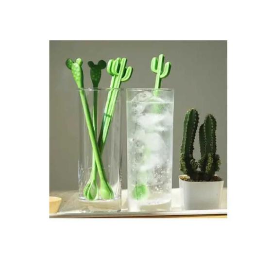 Imagem de Colher para Drink Cactos 6unid.