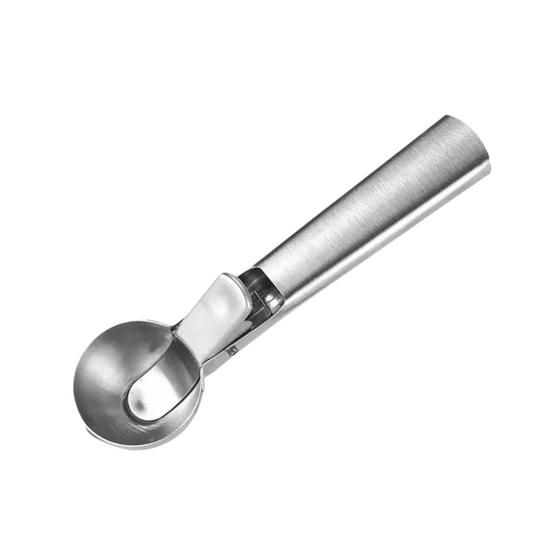 Imagem de Colher Pegador Sorvete Gelato Aço Inox Com Ejetor