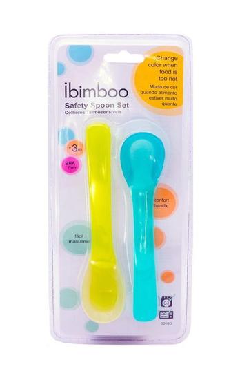 Imagem de Colheres Termosensíveis Spoon Set Verde E Amarela - Ibimboo