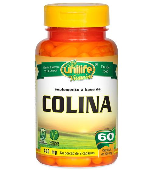 Imagem de Colina Vitamina B8 60 cápsulas