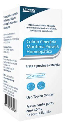 Imagem de Colírio Cinerária Marítima 10ml - Homeopático - Provets