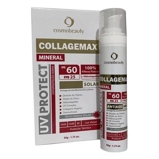 Imagem de Collagemax Mineral Filtro Solar Antiage Uv Protect Fps60 50G