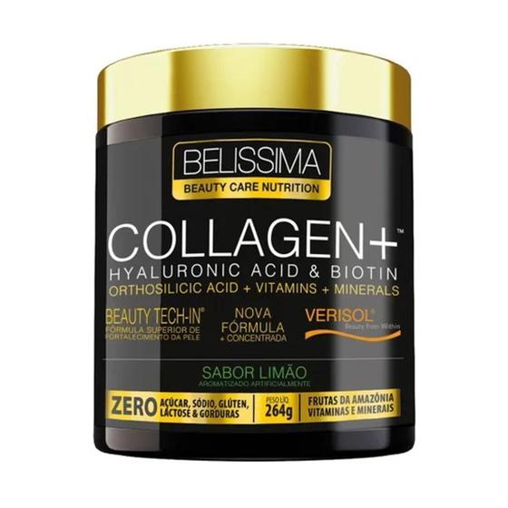 Imagem de Collagen + Ácidos Hialurônico/ Ortosilícico + Biotina - 264g - Belíssima