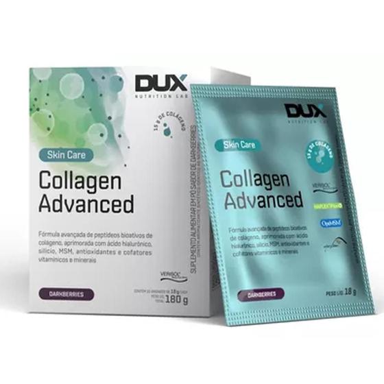 Imagem de Collagen Advanced Skin Care Sachê 18g Darkberries 10un Dux