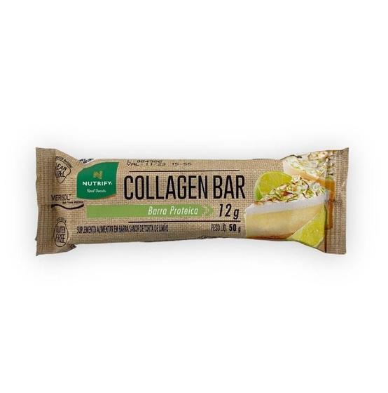 Imagem de Collagen Bar (50G) - Sabor: Torta De Limão