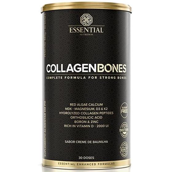 Imagem de Collagen Bones - 483G - Creme Baunilha - Essential Nutrition