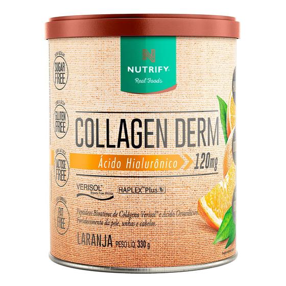 Imagem de Collagen Derm Ácido Hialurôrinco 120mg 330g - Nutrify