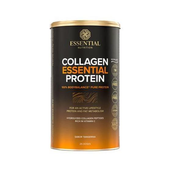 Imagem de Collagen Essential Protein Tangerina Essential Nutrition 432,5g