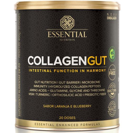 Imagem de Collagen Gut - Laranja e Blueberry - 400g - Essential Nutrition