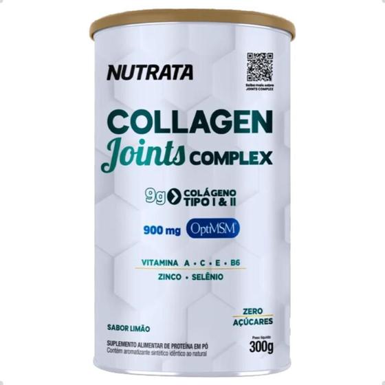 Imagem de Collagen Joint Complex 900Mg Msm 300G Nutrata Sabor:Limão