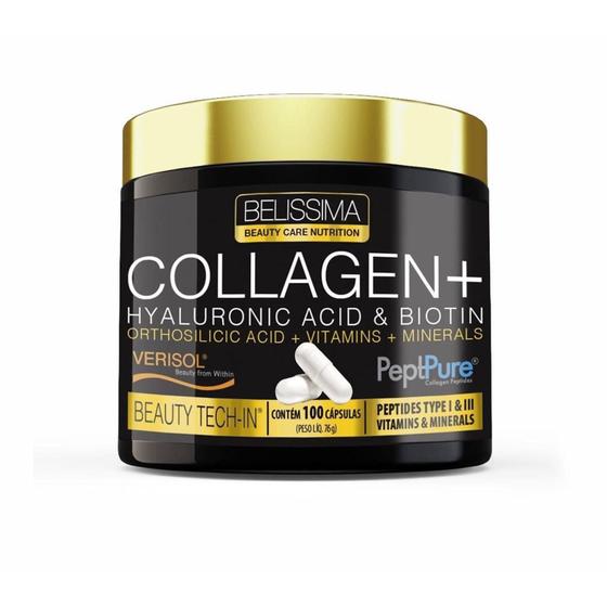 Imagem de Collagen Plus - 100 Cápsulas - Belíssima