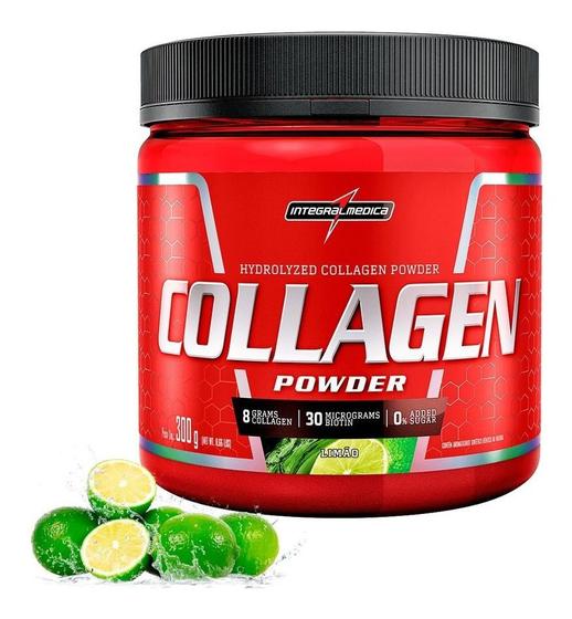 Imagem de Collagen Powder Limão (300g) Integralmedica