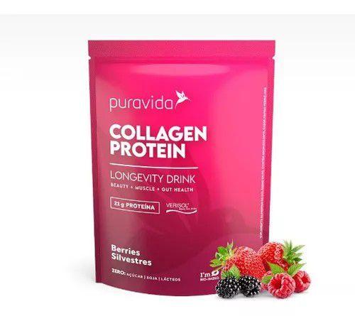 Imagem de Collagen Protein Berries Silvestres 450gr Pura Vida