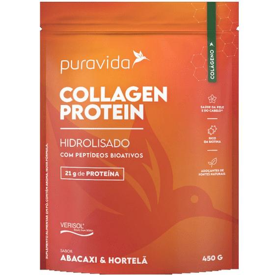 Imagem de Collagen Protein - Verisol - 450g - Abacaxi e Horteã - Pura Vida