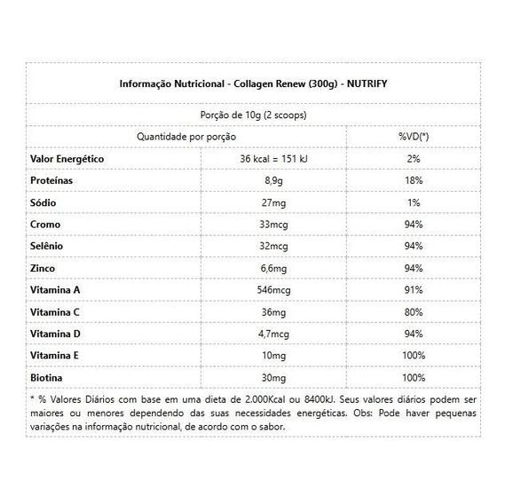 Imagem de Collagen Renew Verisol (300g) - Sabor: Neutro