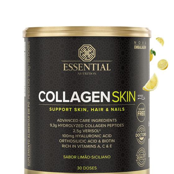 Imagem de Collagen Skin Essential Nutrition (330g) Limão Siciliano