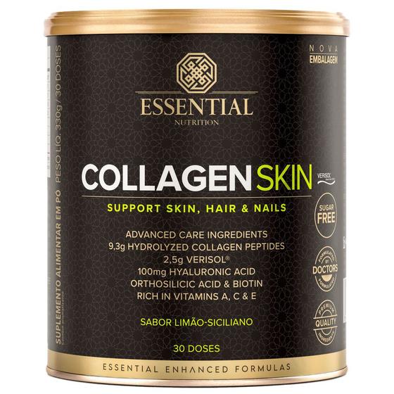 Imagem de Collagen Skin Verisol + Ácido Hialurônico - Limao Siciliano - 330g - Essential Nutrition