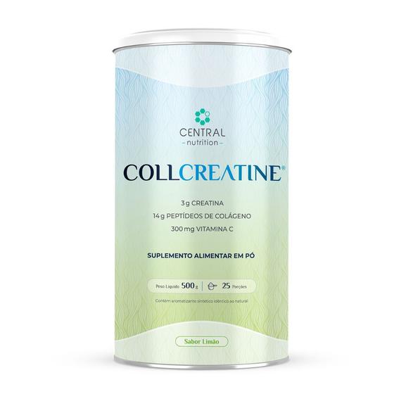 Imagem de COLLCREATINE Sabor Limão Central Nutrition  500g