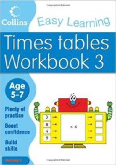 Imagem de Collins Easy Learning - Times Tables - Age 5-7 - Workbook 3 -  