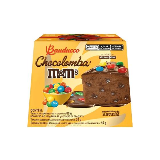Imagem de Colomba de Chocolate com M&Ms Bauducco - 80g