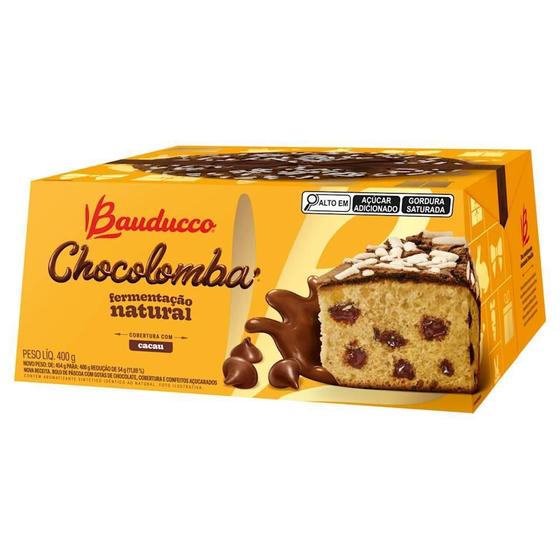 Imagem de Colomba Pascal Bauducco Bolo Páscoa Gotas Chocolate 400G